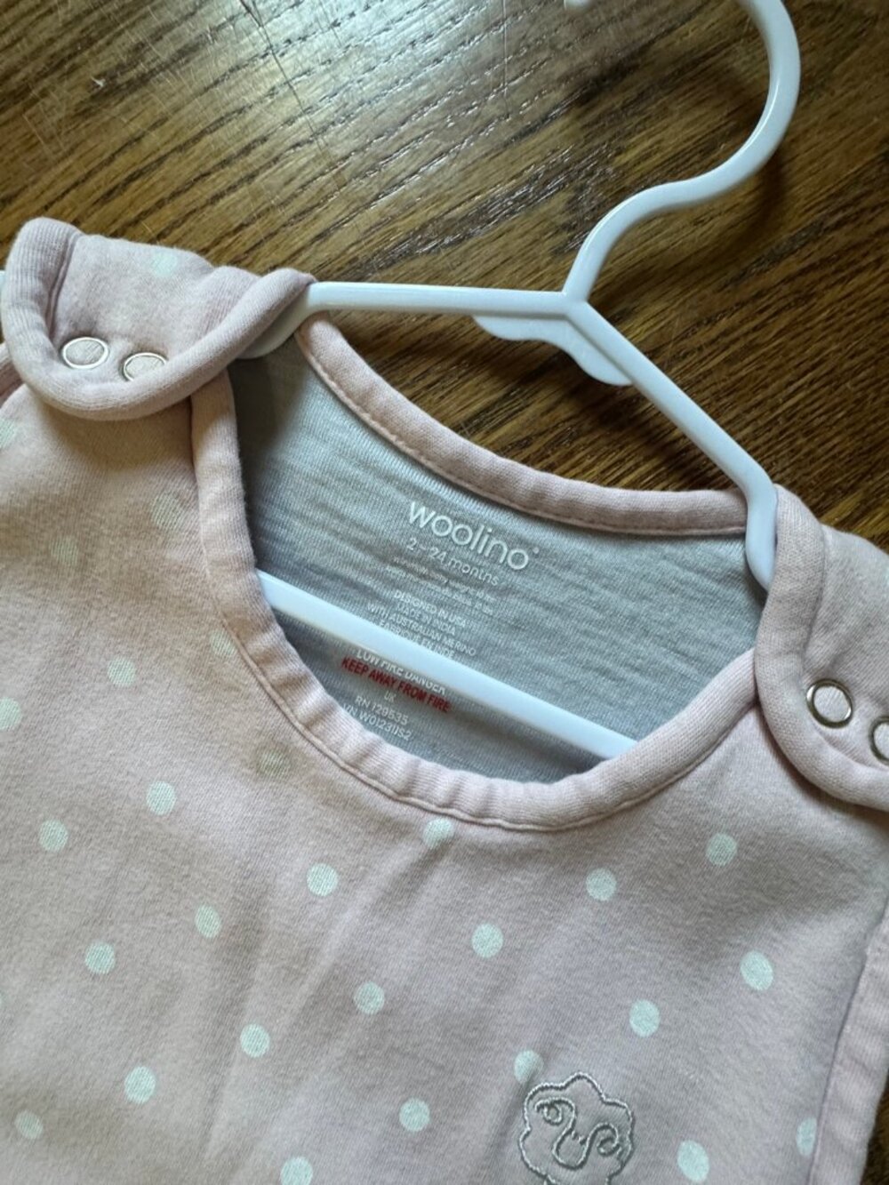 Woolino Merino Sleep Sack | 2-24M - Picture 3 of 4